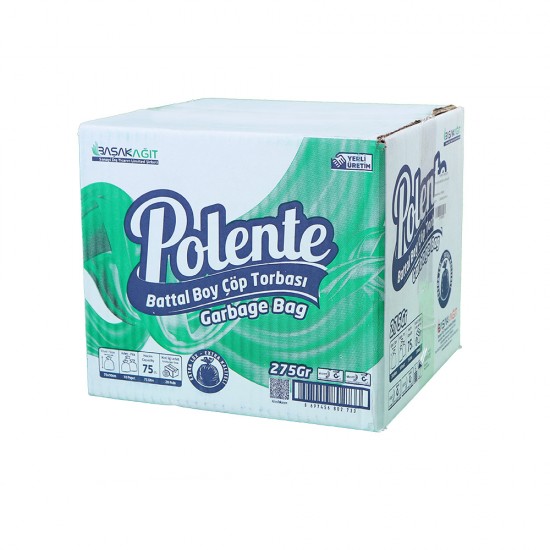 Polente 75*90 Battal Boy Çöp Torbası