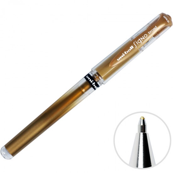 Uni Um-153 İmza Kalemi Altın