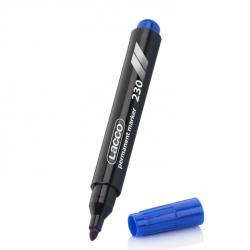 Lacco Permanent Markör - Yuvarlak Uç - Mavi