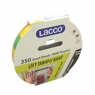 Lacco Çift Taraflı Bant   12 mm * 25 m.