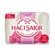 Hacı Şakir Sabun 4x70gr Çiçek Terapisi