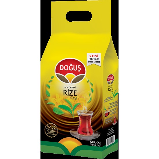 Doğuş Geleneksel Sarı Rize Çay 5 Kg