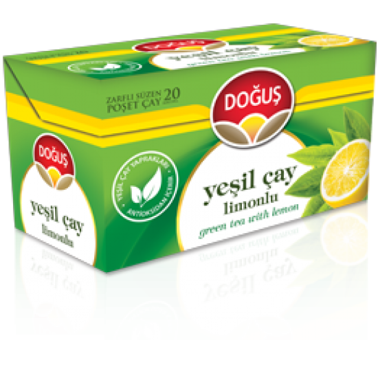 Doğuş Yeşil Çay Limonlu 20 li Paket